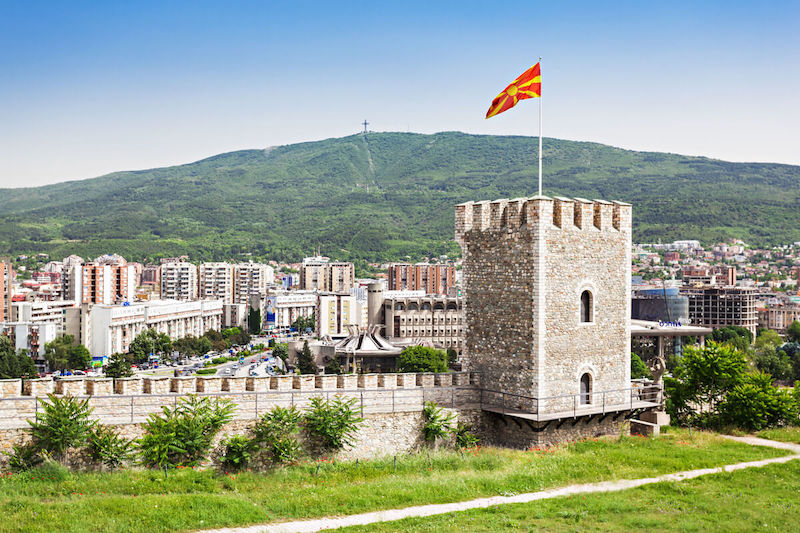 kale fortress skopje