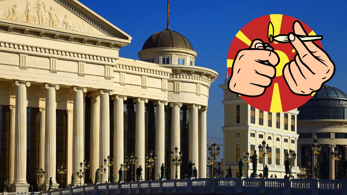is weed legal in skopje
